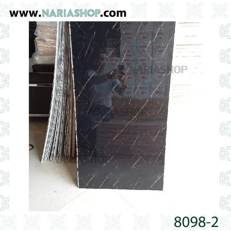 ماربل شیت رنگ مشکی طلایی کد 2-8098