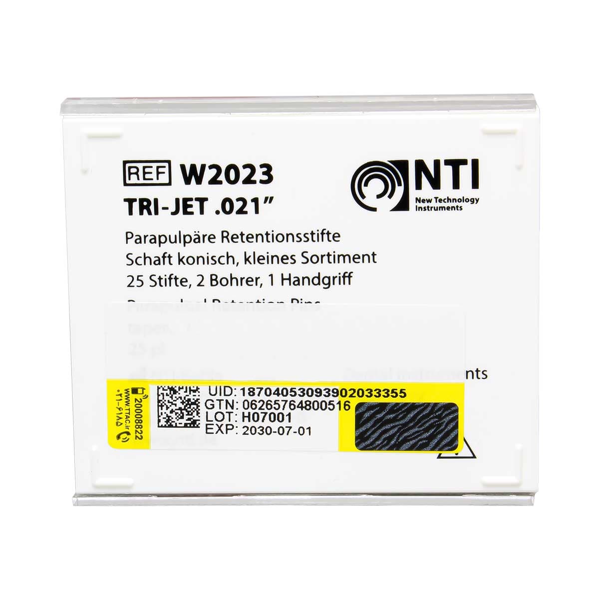 پین داخل عاج تری جت TRI-JET NTI — تصویر ۳