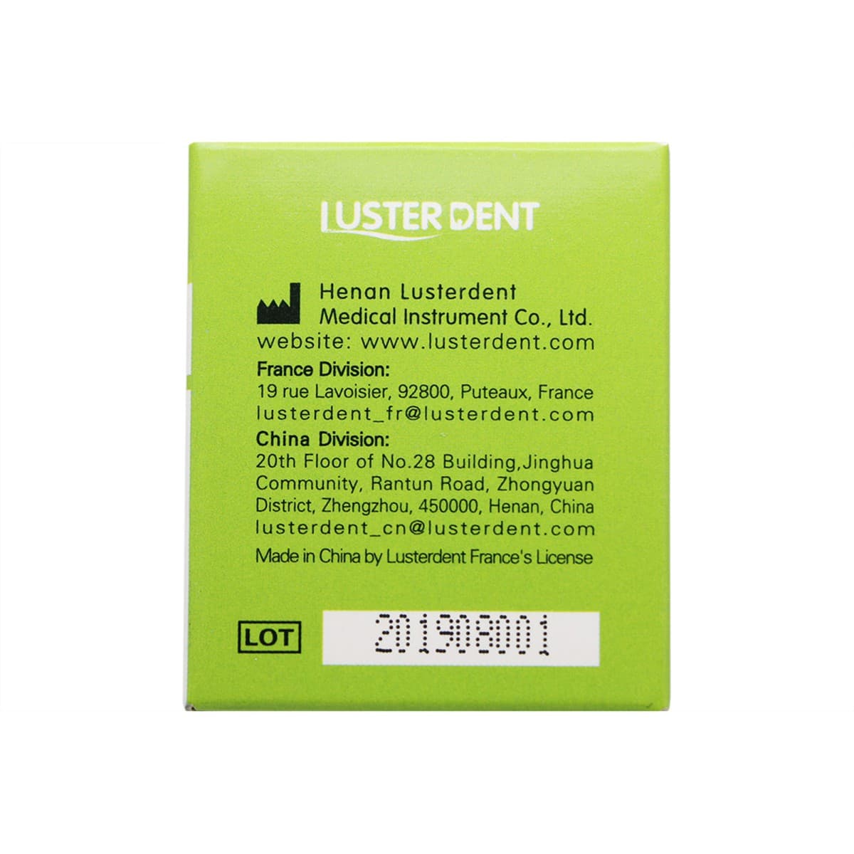 فینگر اسپریدر نیکل تیتانیوم طول 25 برند Lusterdent — تصویر ۷