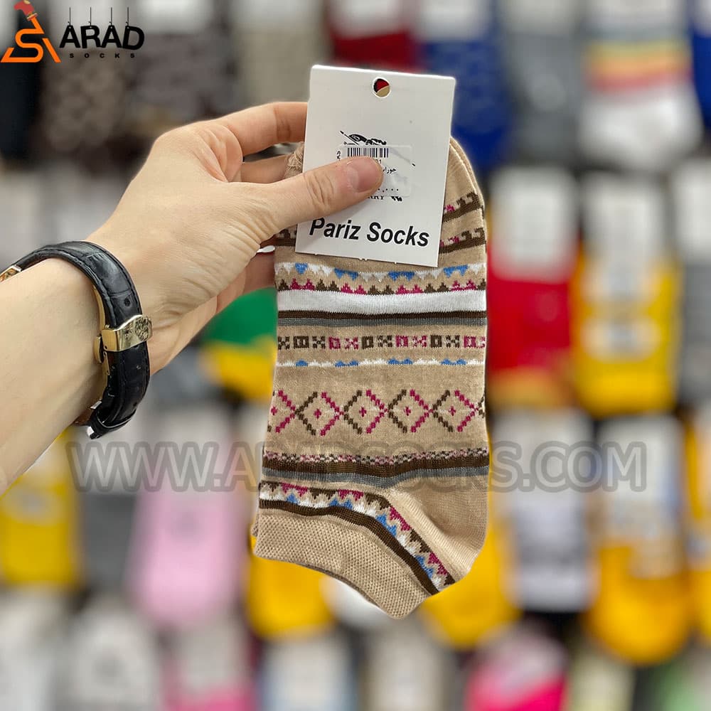جوراب مچی طرح وینتیج