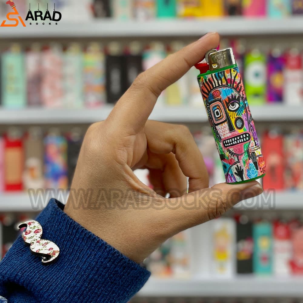 فندک گازی بیک طرح آدم