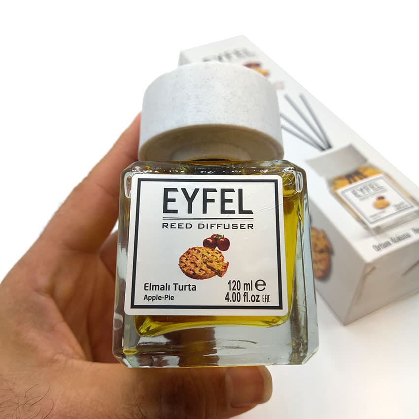 خوشبو کننده هوا ایفل اصل (سفارش لهستان ) EYFEL مدل پای سیب apple pie حجم 120 میلی لیتر کد 561066 — تصویر ۴