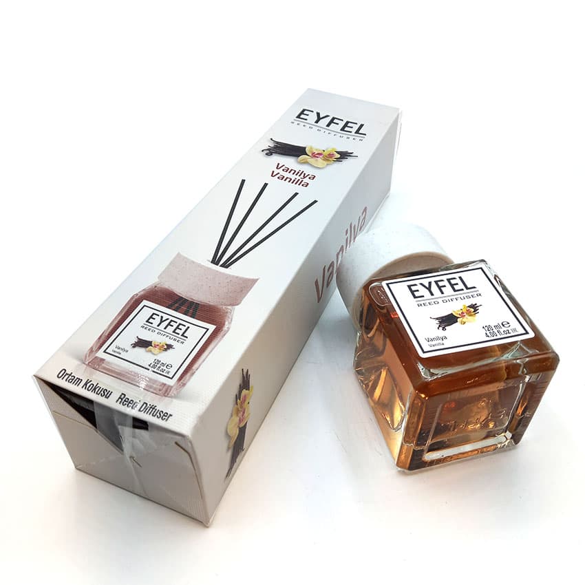 خوشبو کننده هوا ایفل اصل (سفارش لهستان ) EYFEL مدل وانیل vanila حجم 120 میلی لیتر کد 561061 — تصویر ۳