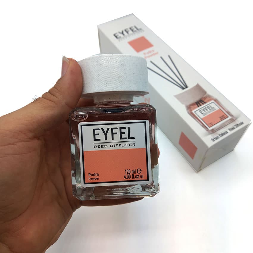 خوشبو کننده هوا ایفل اصل (سفارش لهستان ) EYFEL مدل پودرا pudra حجم 120 میلی لیتر کد 561058 — تصویر ۳