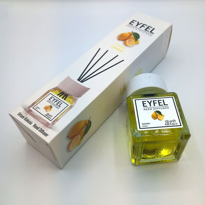خوشبو کننده هوا ایفل اصل (سفارش لهستان ) EYFEL مدل لیمو lemon حجم 120 میلی لیتر کد 561057 — تصویر ۳