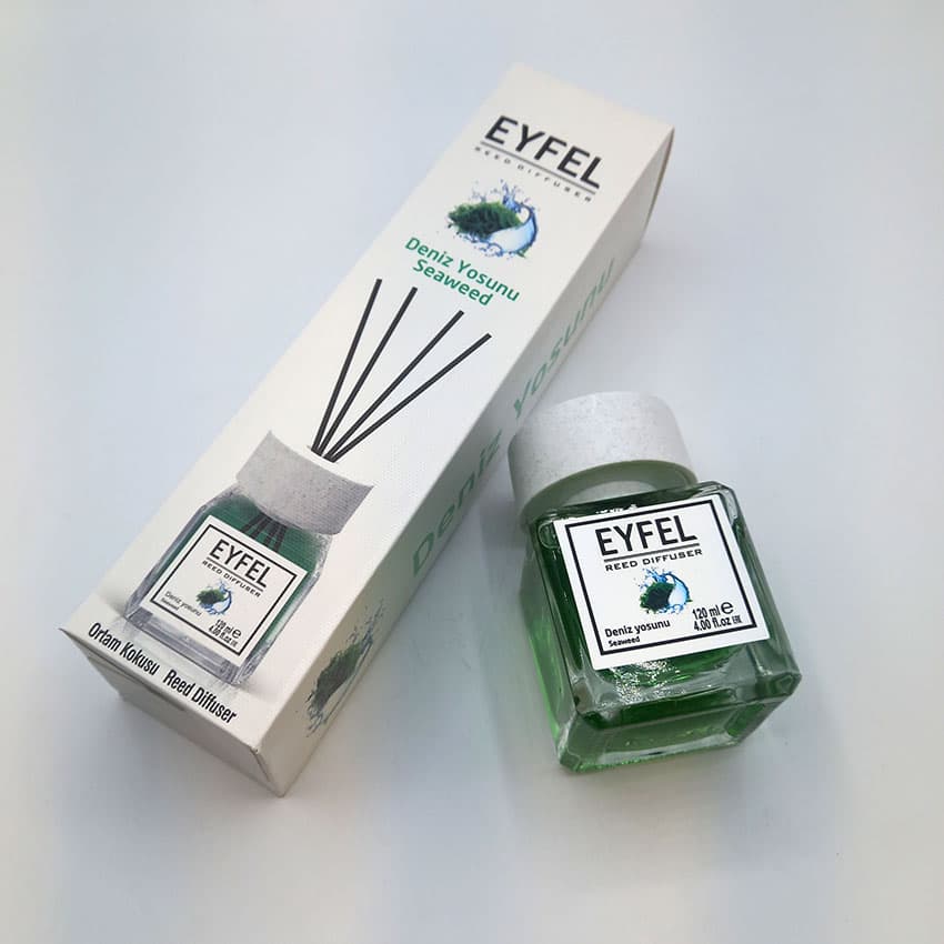 خوشبو کننده هوا ایفل اصل (سفارش لهستان ) EYFEL مدل جلبک دریایی seaweed حجم 120 میلی لیتر کد 561050 — تصویر ۳