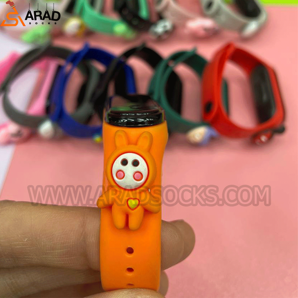 ساعت دیجیتالی لمسی طرح خرگوش — تصویر ۳