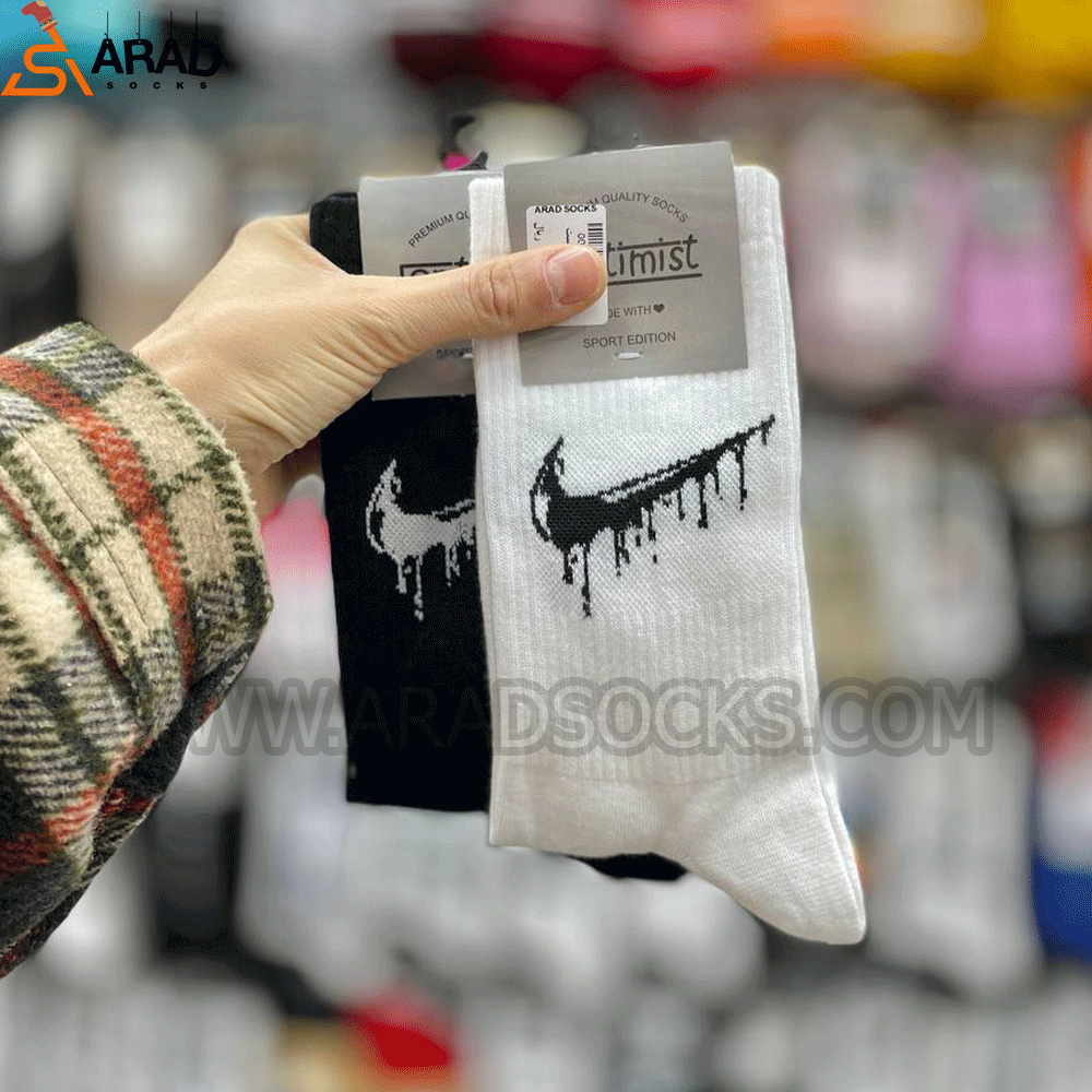 جوراب اسپرت نایکی آبرنگی