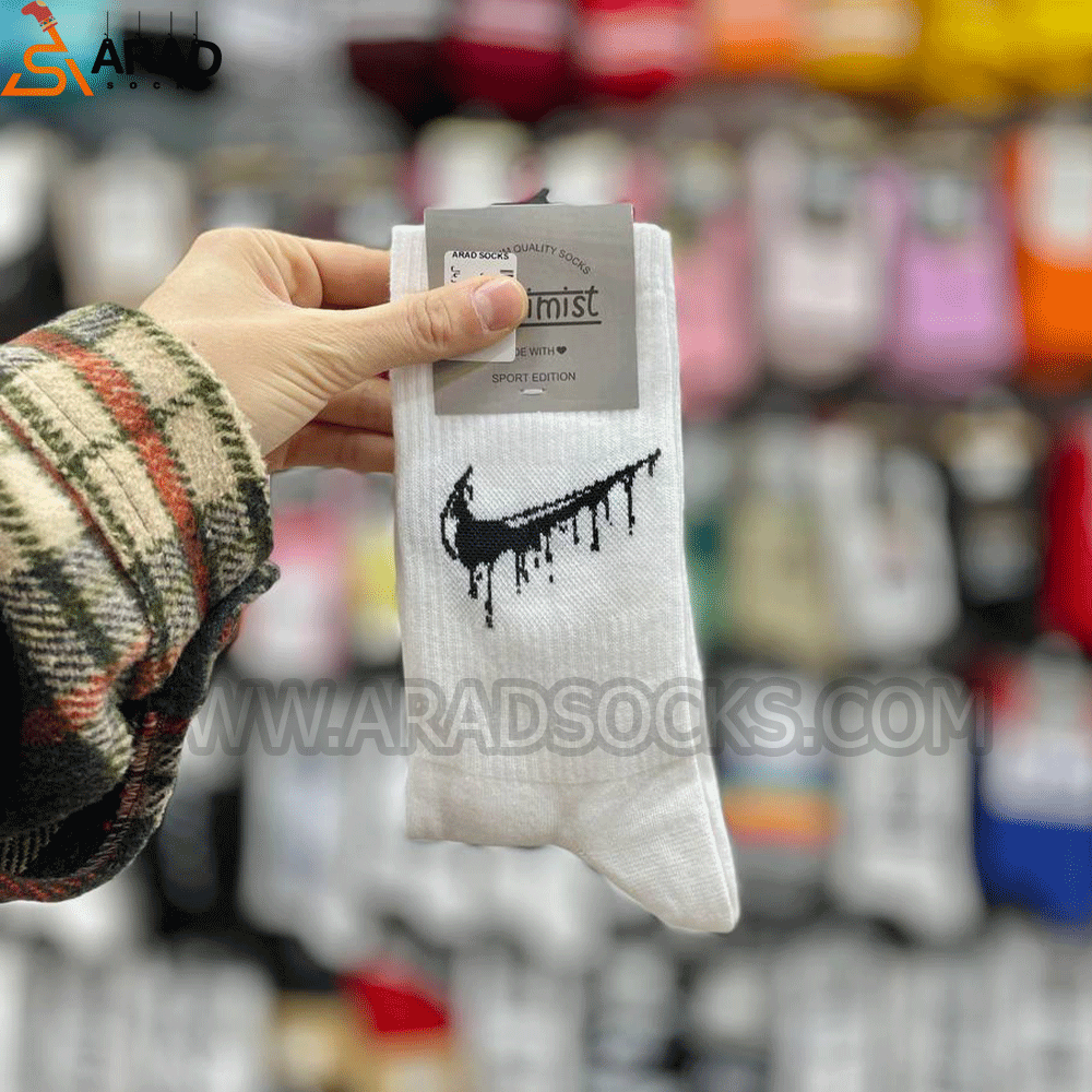 جوراب اسپرت نایکی آبرنگی — تصویر ۲