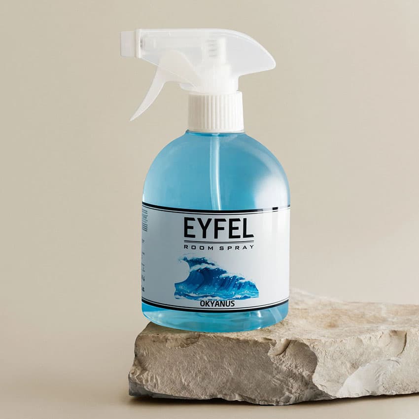 اسپری خوشبو کننده هوا ایفل اصل EYFEL مدل اقیانوس ocean حجم 500 میلی لیتر کد562013