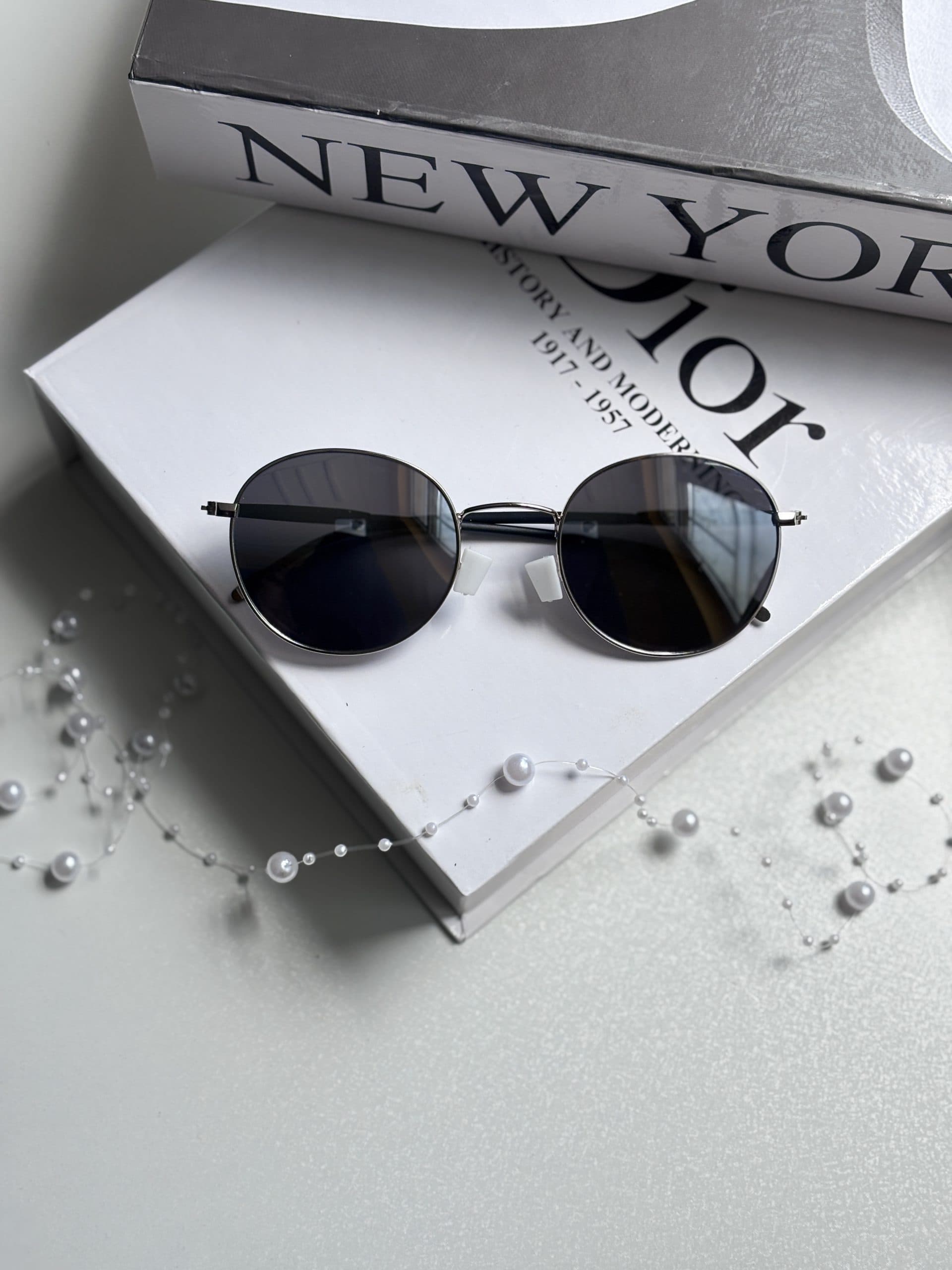 عینک آفتابی برند Rayban مردانه جیوهای نقره ای یووی 400