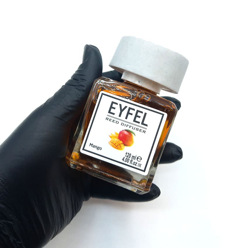 خوشبو کننده هوا ایفل اصل (سفارش لهستان ) EYFEL مدل انبه mango حجم 120 میلی لیتر کد 561045 — تصویر ۲