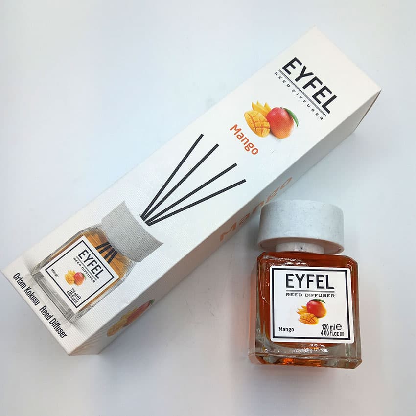 خوشبو کننده هوا ایفل اصل (سفارش لهستان ) EYFEL مدل انبه mango حجم 120 میلی لیتر کد 561045 — تصویر ۳