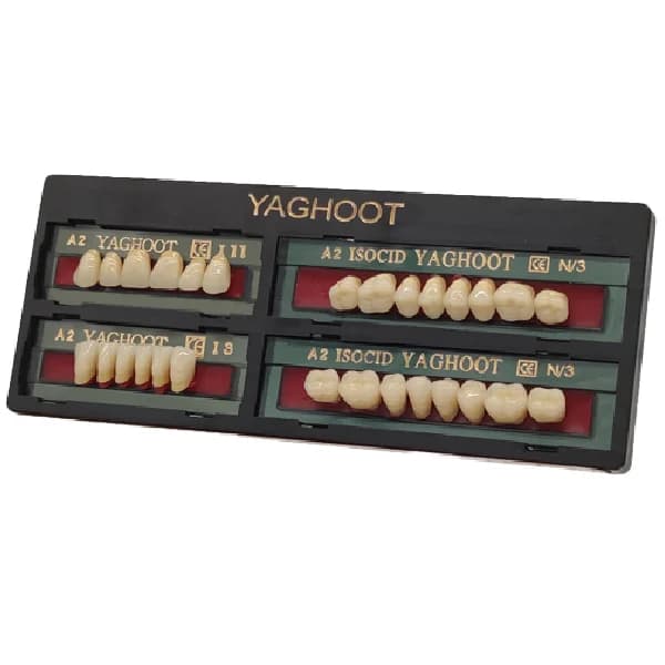 دندان مصنوعی yaghoot رنگ A2