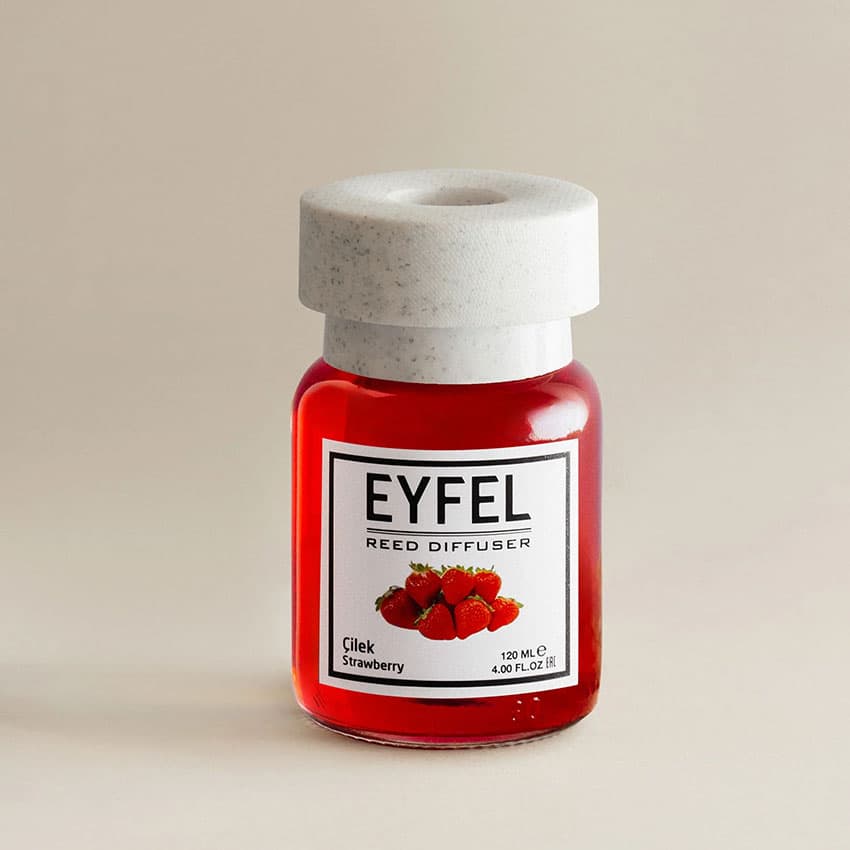 خوشبو کننده هوا ایفل اصل EYFEL مدل توت فرنگی strawberry حجم 120 میلی لیتر کد 561017 — تصویر ۴