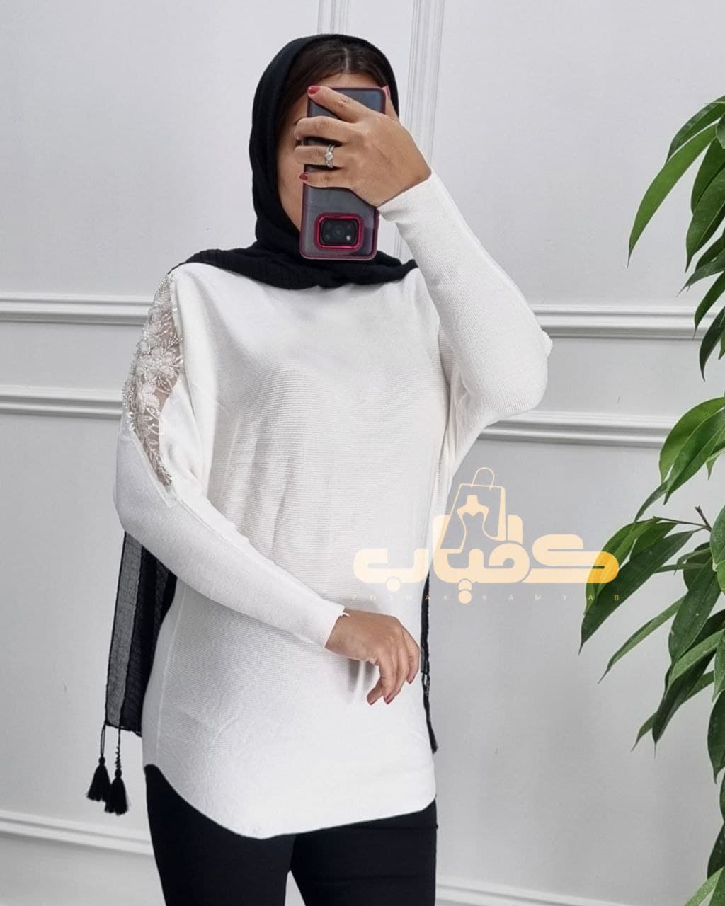 بافت زنانه طرح کیمینو وارداتی ترک/کد286 — تصویر ۶