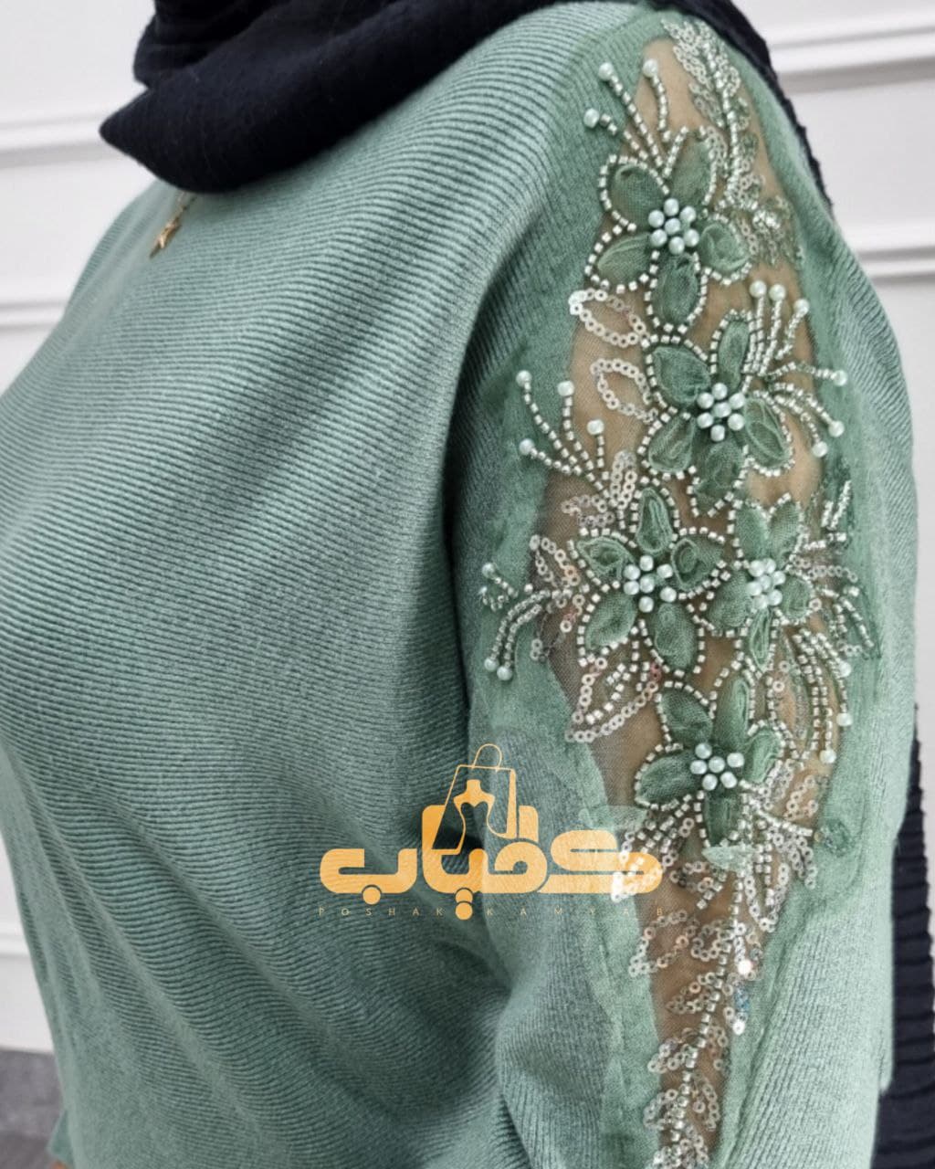بافت زنانه طرح کیمینو وارداتی ترک/کد286 — تصویر ۵