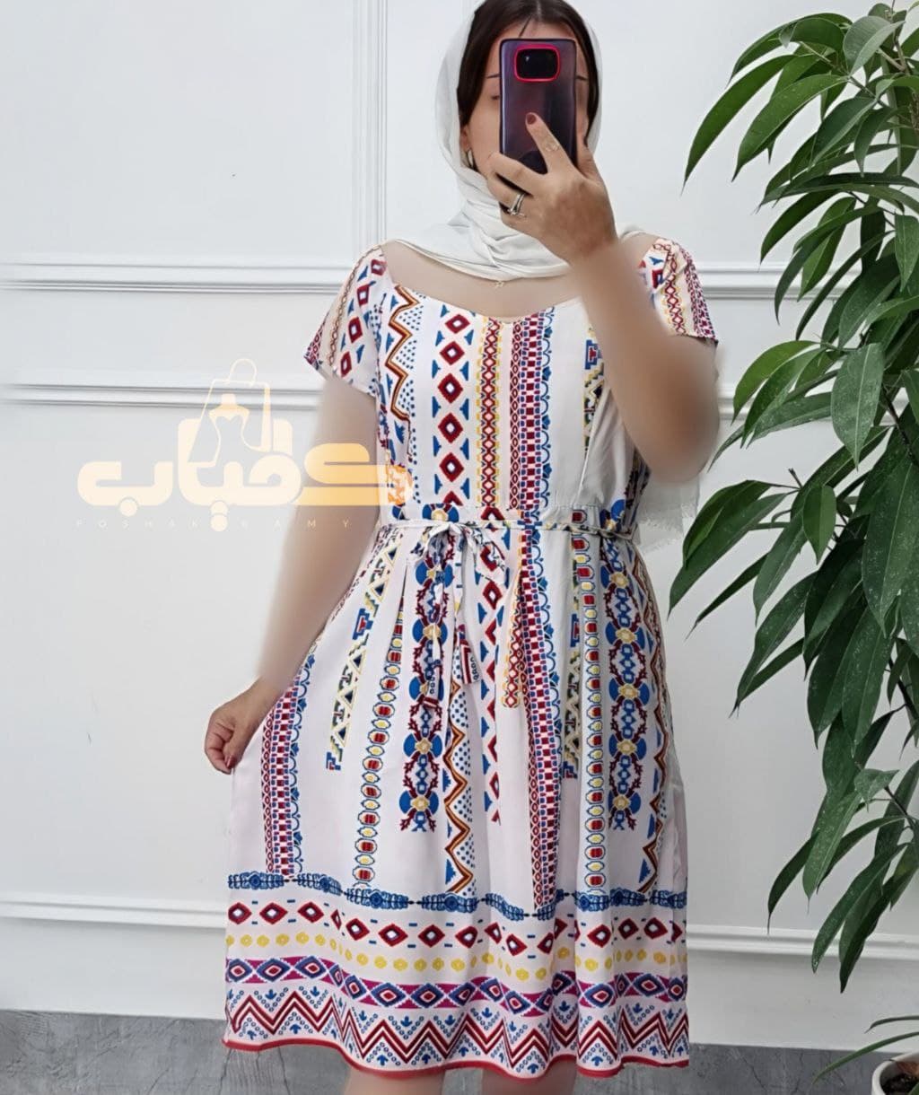 سارافن ساحلی نخی وارداتی هندی/کد269 — تصویر ۳