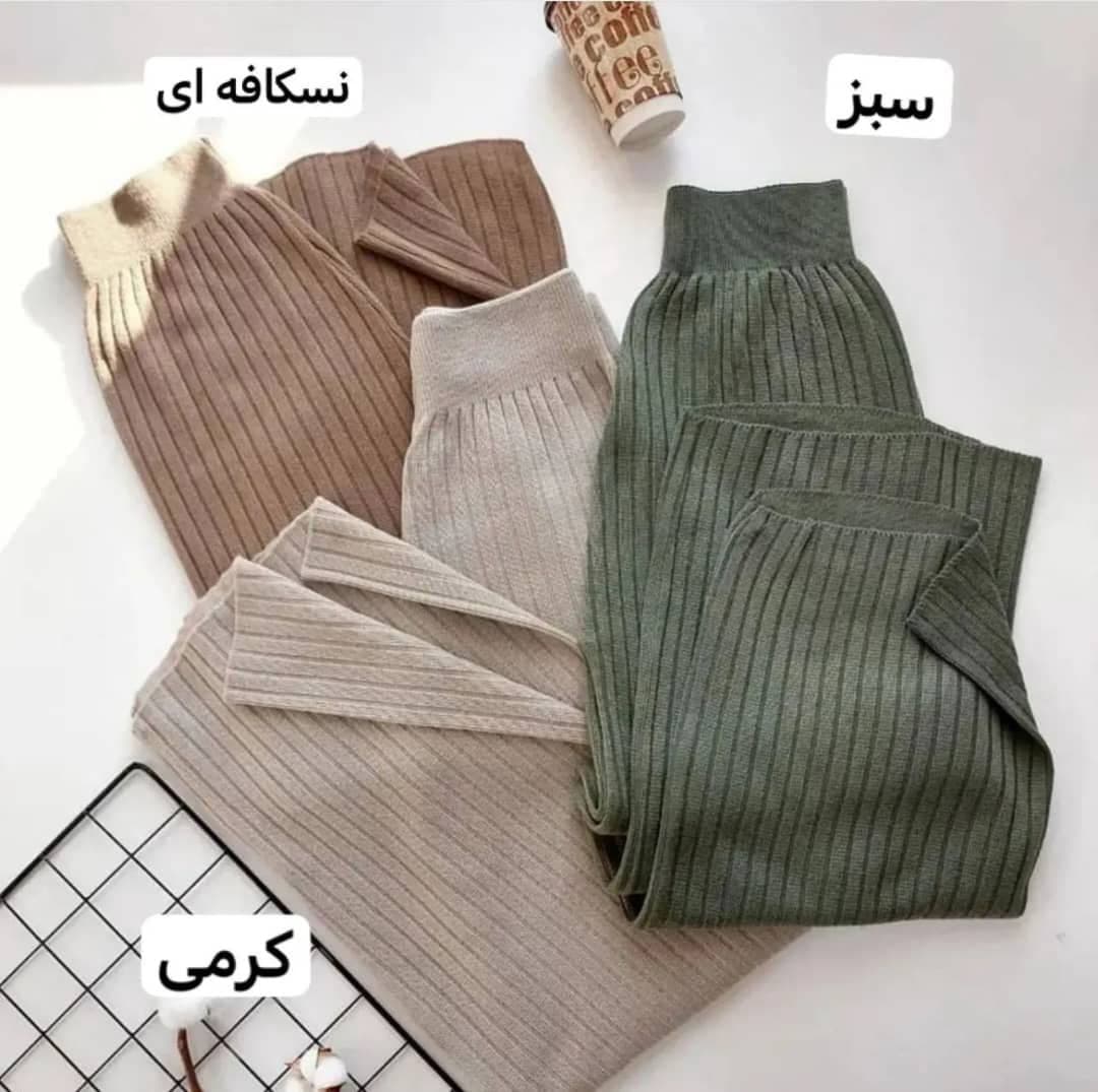 شلوار بافت بگ وارداتی/کد241 — تصویر ۶