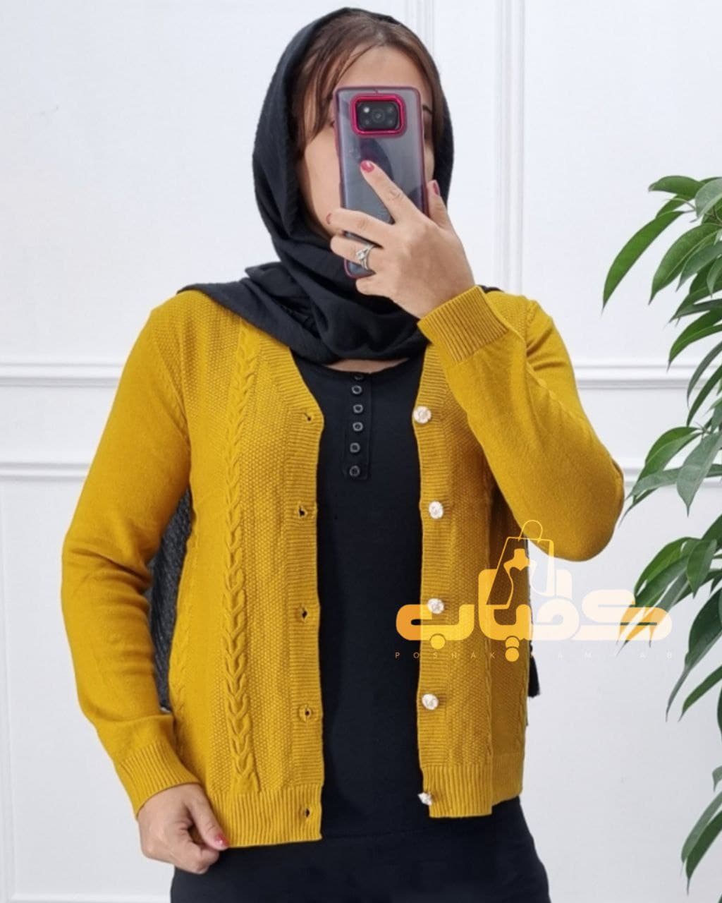 ژاکت زنانه گرم بالا وارداتی ترک/کد237 — تصویر ۷