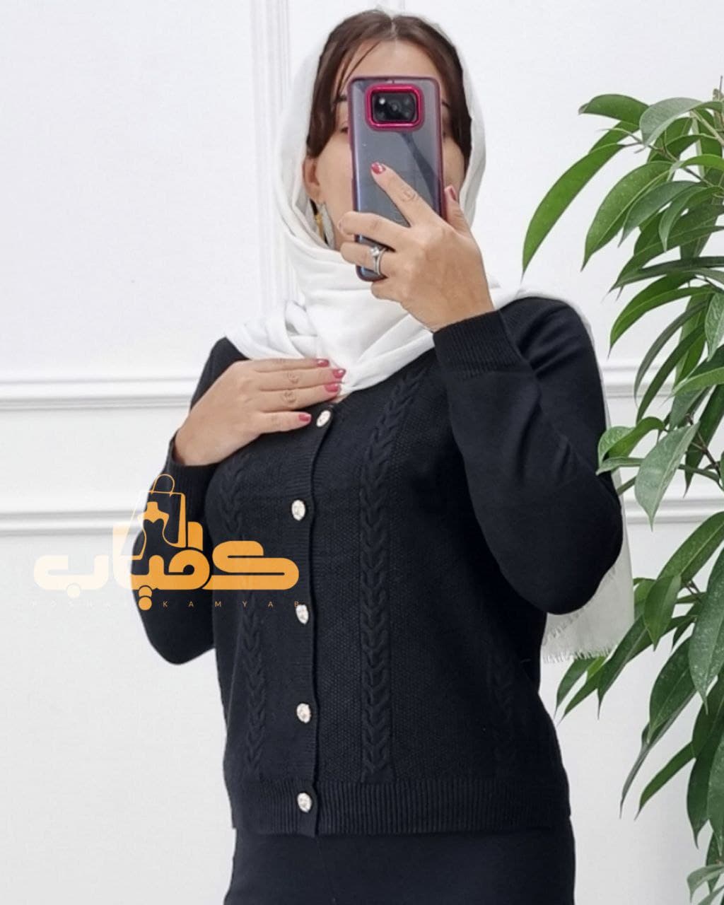 ژاکت زنانه گرم بالا وارداتی ترک/کد237 — تصویر ۵