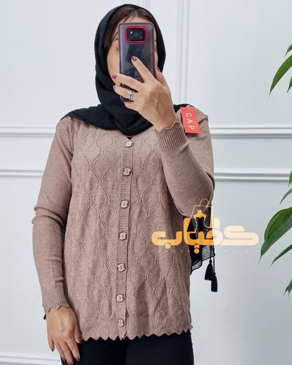 ژاگت بافت گپ قواره دار وارداتی گرم بالا/کد233 — تصویر ۲