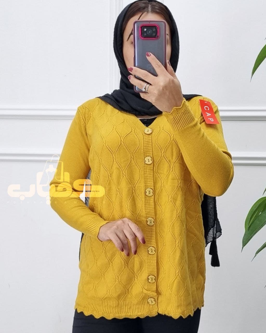 ژاگت بافت گپ قواره دار وارداتی گرم بالا/کد233 — تصویر ۶