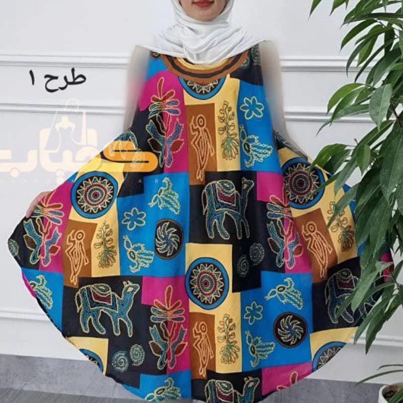 سارافن ساحلی نخی وارداتی هندی/کد228 — تصویر ۲