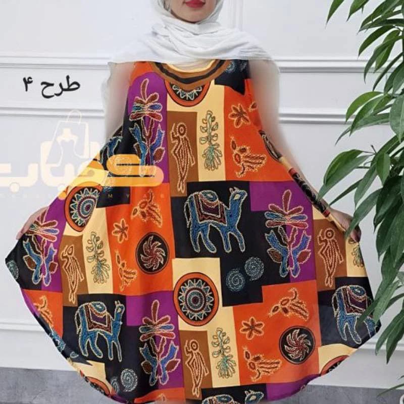 سارافن ساحلی نخی وارداتی هندی/کد228 — تصویر ۴