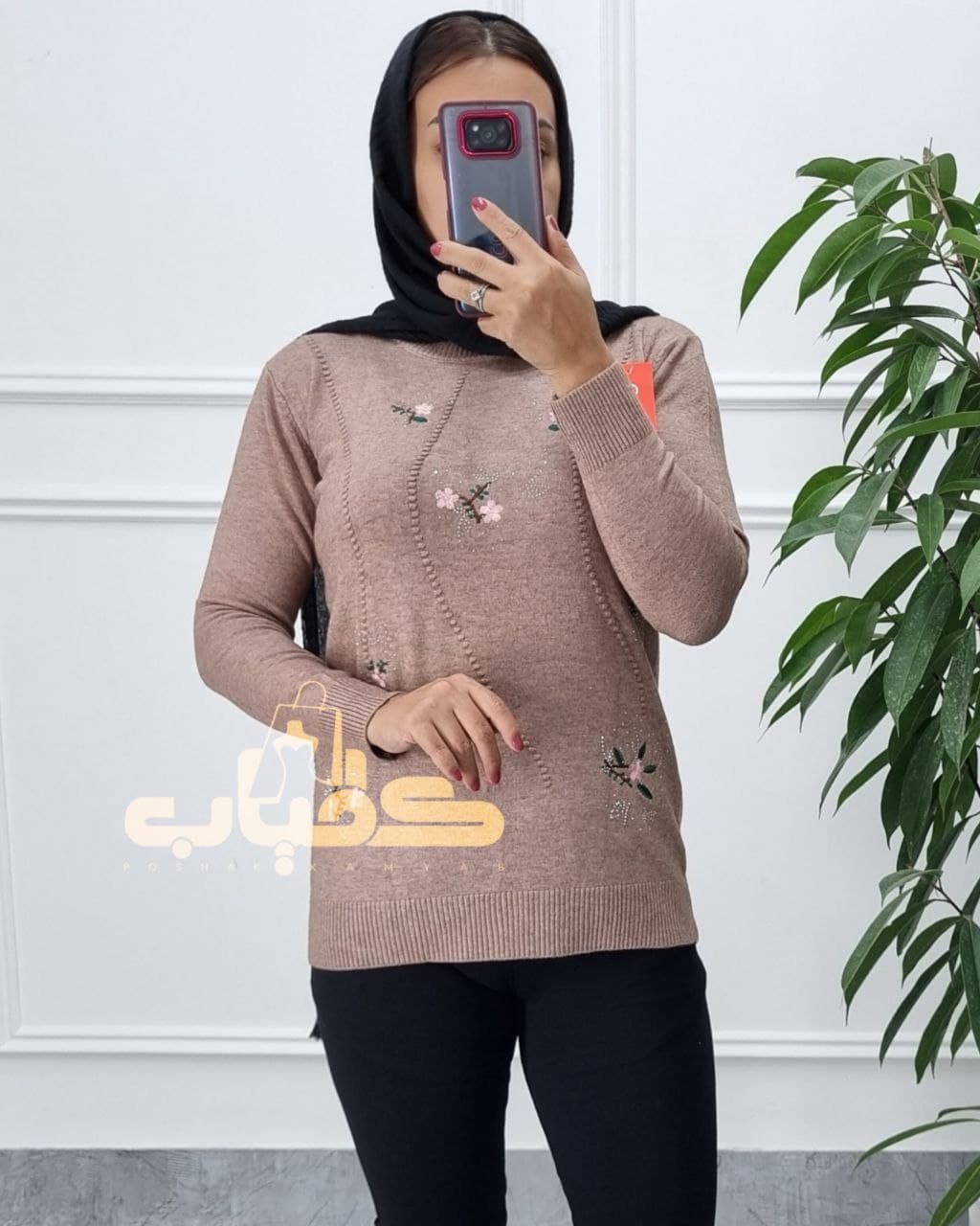 بلوز بافت کپ وارداتی ترک/کد185 — تصویر ۲