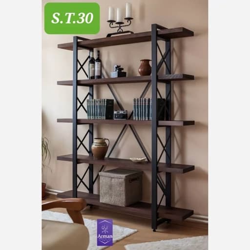کتابخانه چوبی کد 101 مبلمان فرنا مدل 1123528