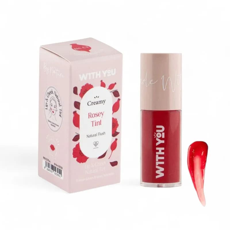 تینت کرمی لب و گونه ویت یو مدل Rosey شماره C2 (حجم ۸ میلی‌لیتر)