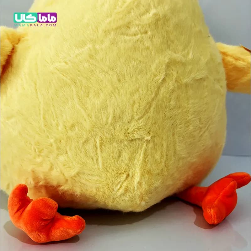 عروسک جوجه تپلی پرزی 35 سانتی متر — تصویر ۶