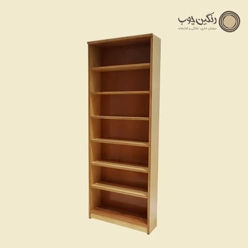 کتابخانه چوبی 7 طبقه مبلمان فرنا مدل 1122513
