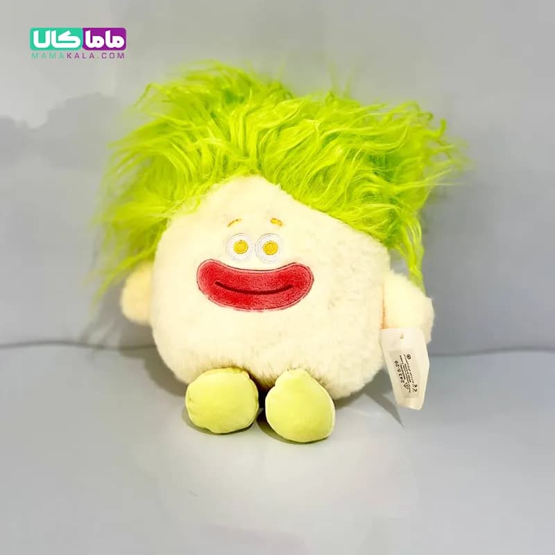عروسک هیولا مو فشن زرد 25 سانتیمتری — تصویر ۲