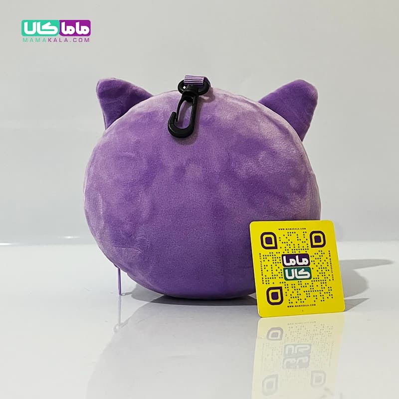 چشم بند بالشتی عروسکی مدل کرومی بنفش — تصویر ۷