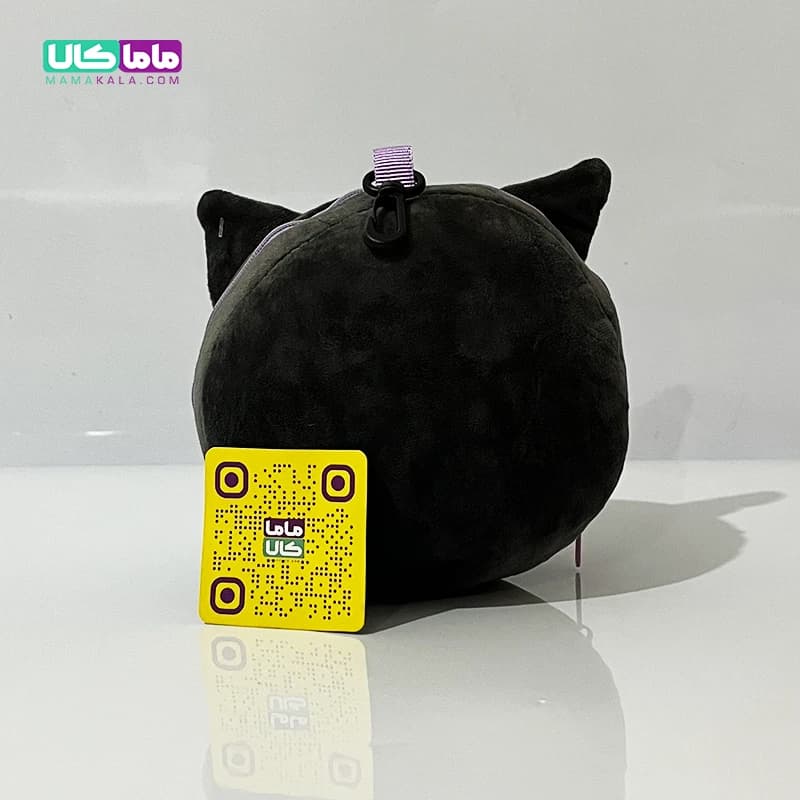 چشم بند بالشتی عروسکی مدل کرومی مشکی — تصویر ۸