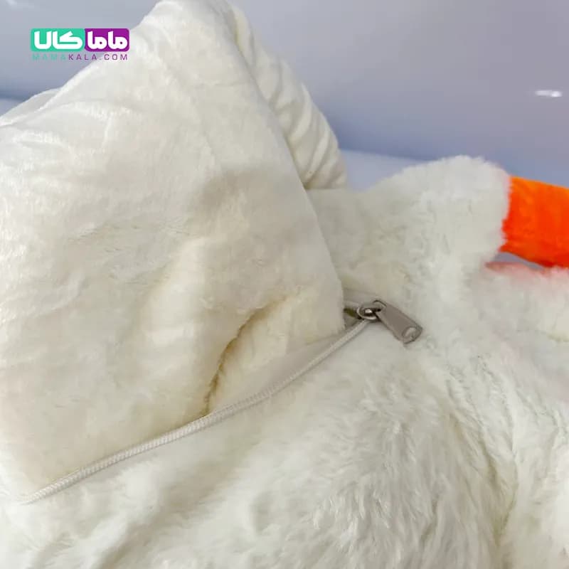 عروسک غاز کامفورتر بالشتی پتودار 70 سانتیمتر — تصویر ۸