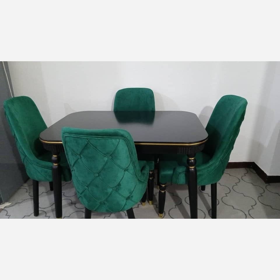 میز ناهار خوری مدل سارین با صندلی چستری 4نفره مبلمان فرنا مدل 1113961 — تصویر ۳