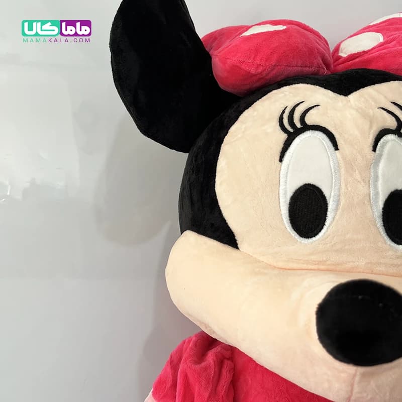عروسک اورجینال مینی موس صورتی 100 سانتیمتری — تصویر ۶