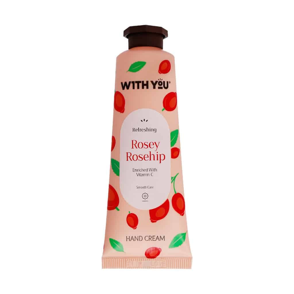 کرم دست ویتامین C و رزهیپ ویت یو مدل Rosey Rosehip