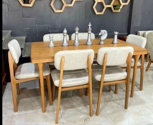 میز ناهار خوری مدل پرومکس4 و 6نفره مبلمان فرنا مدل 1113954
