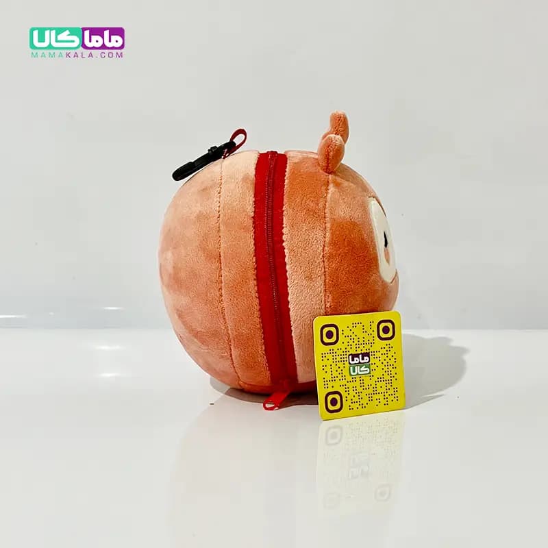 چشم بند بالشتی عروسکی مدل پنگوئن قرمز — تصویر ۶