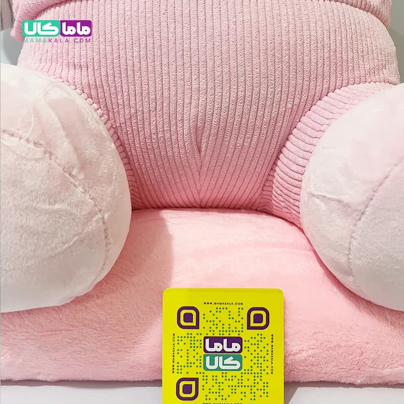 عروسک فیل پیشبندی بالشتی پتودار 50 سانتیمتر اورجینال — تصویر ۵