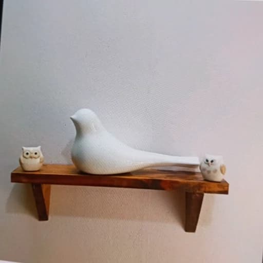شلف دیواری چوبی مبلمان فرنا مدل 1122490