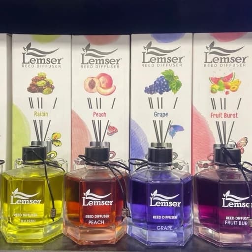 لمسر دیفیوزر خوشبوکننده هوا در چند رایحه مختلف 120 میل
