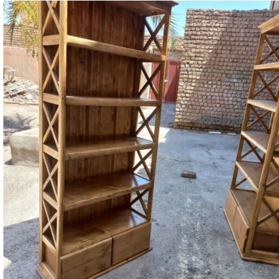 کتابخانه چوبی کد 33 مبلمان فرنا مدل 1122487 — تصویر ۲