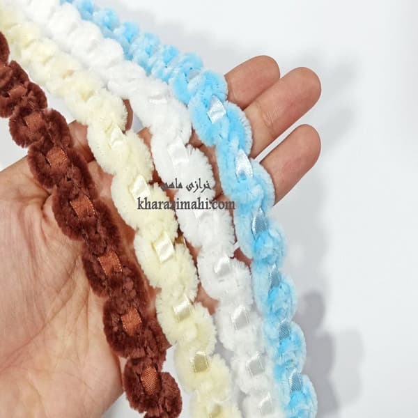 نوار تزئینی مخملی
