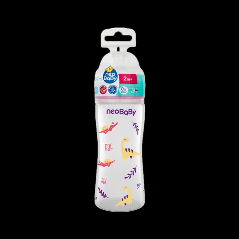 شیشه شیر طلقی 250 میل نئو بیبی neo baby