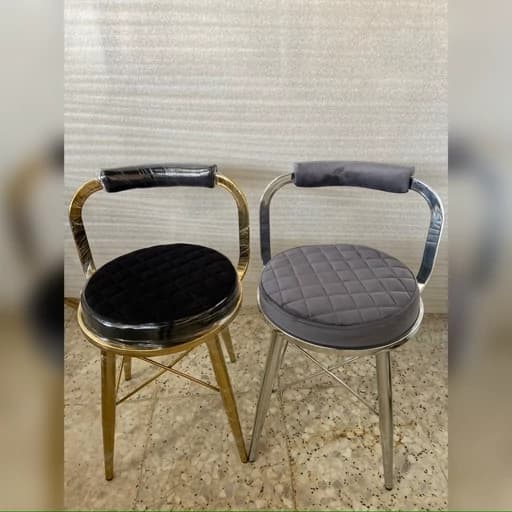 صندلی نهارخوری اداری انتظار کار استادی مدل زیمر پایه ثابت مبلمان فرنا مدل 1113887